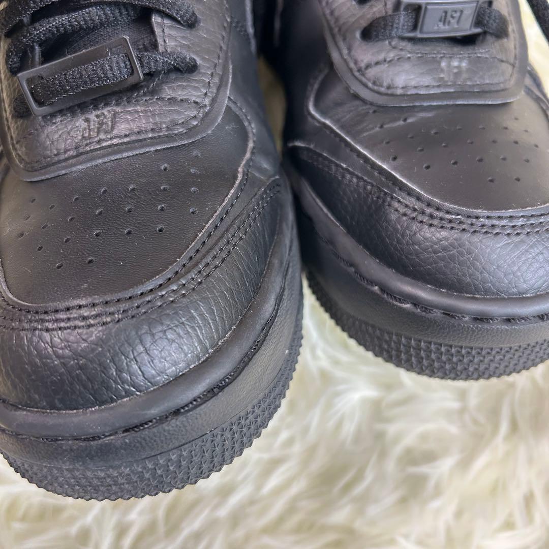 【NIKE】ナイキ エアフォース1 シャドウ 22.5cm 黒 ブラック