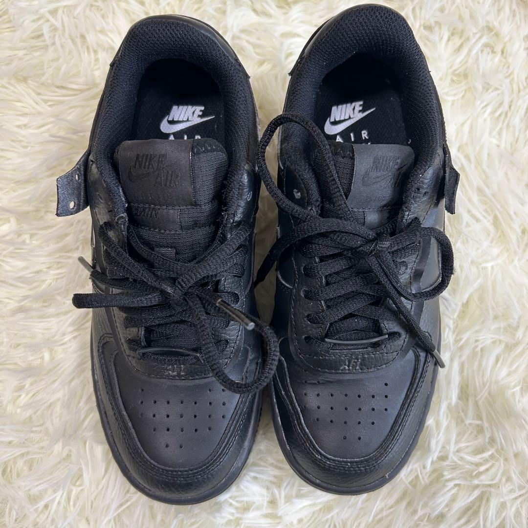 【NIKE】ナイキ エアフォース1 シャドウ 22.5cm 黒 ブラック
