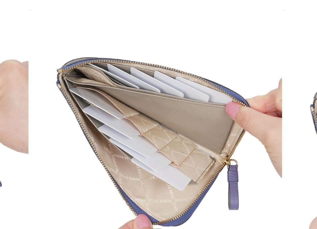 最終価格 新品未使用 L字ファスナー 長財布 Fine Goods ペレボルサ