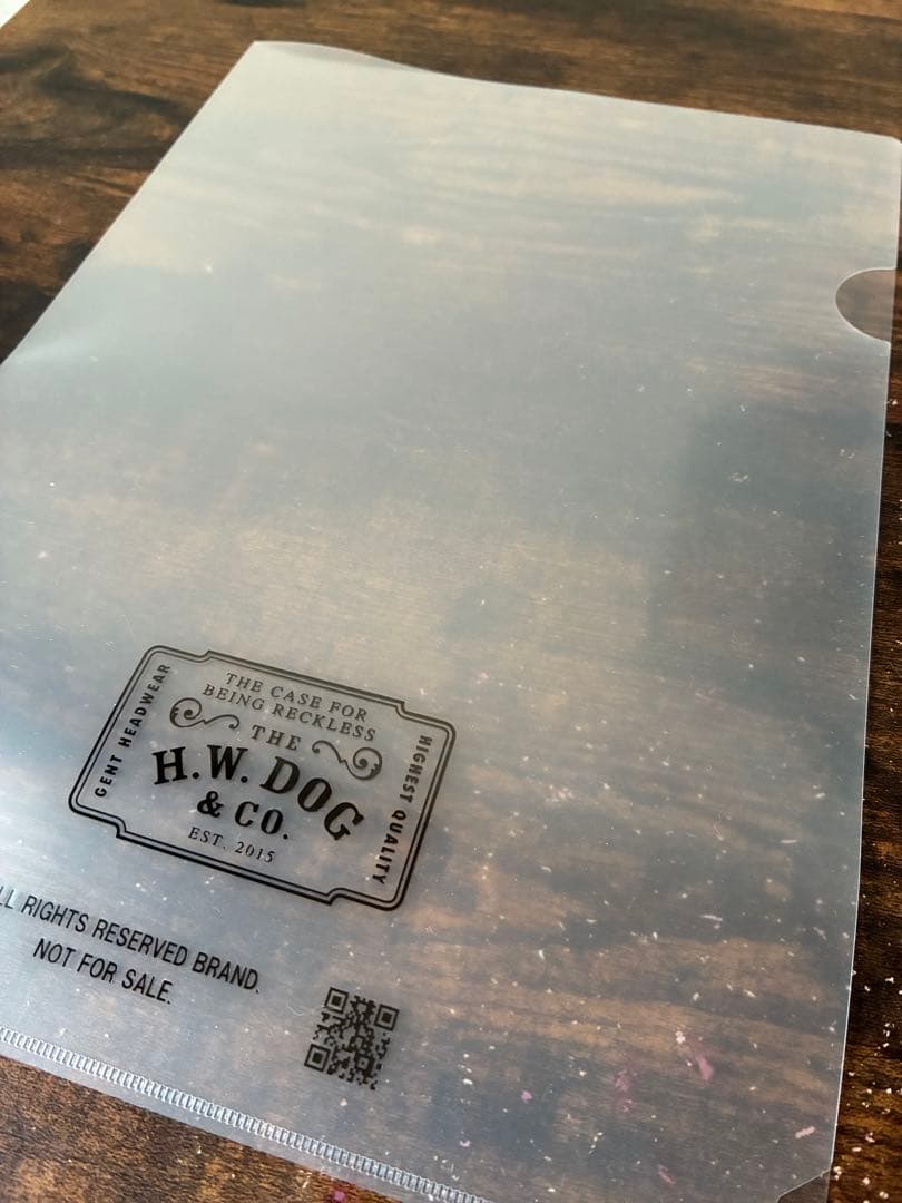 THE H.W. DOG&CO. 新品未開封 マネークリップ シルバー ブルー