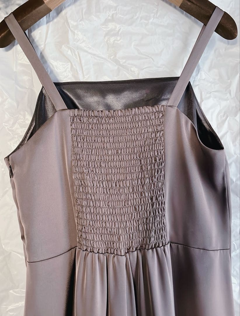 kana カナ【美品】チャイナ風3WAYタック パーティー ドレス M