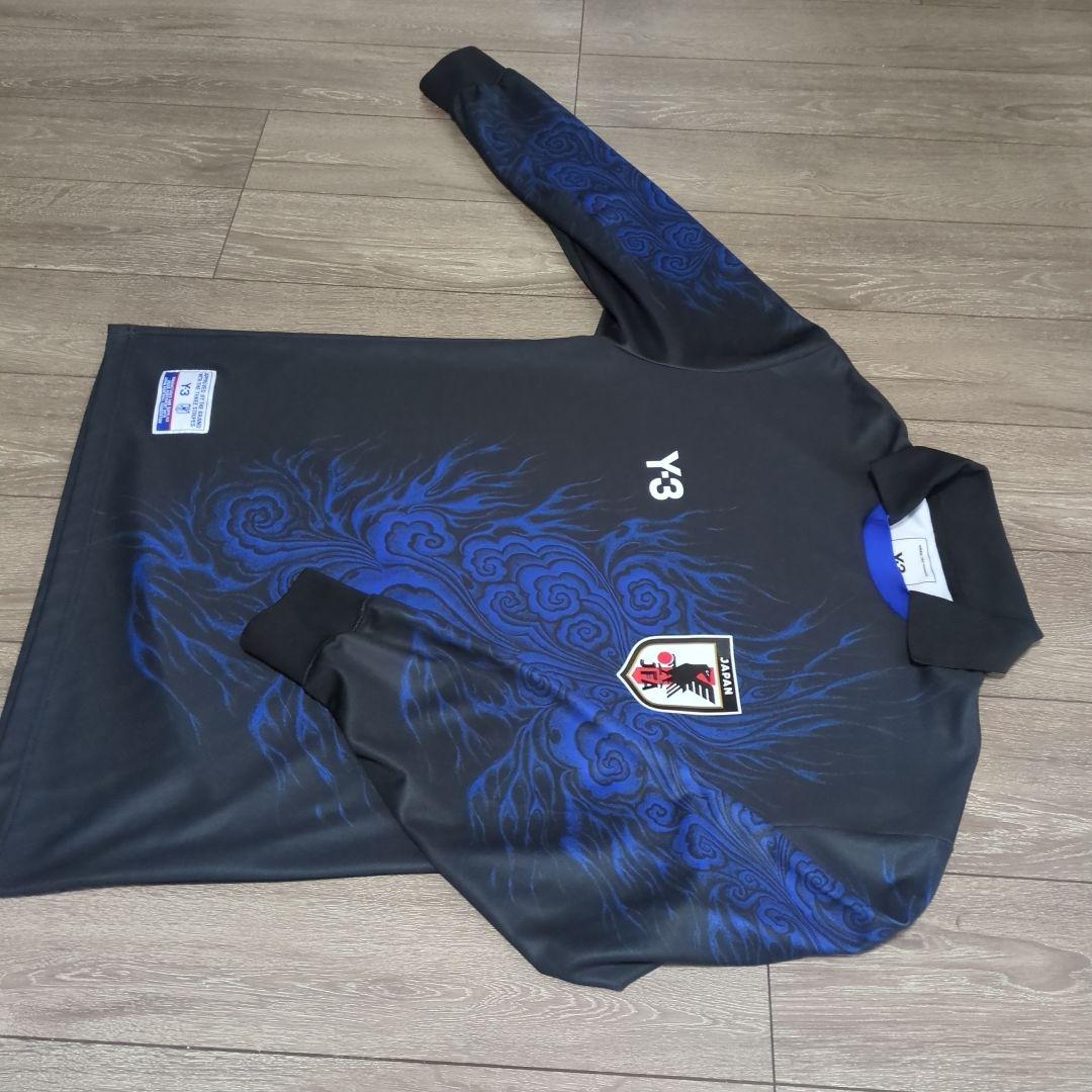 Y-3カットソー正規品JFA長袖Sサイズ 日本サッカー 　紙袋タグ付き　偽物注意