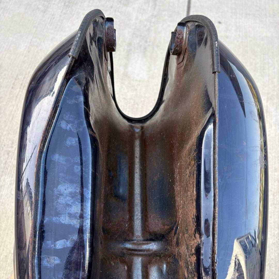 ヤマハ SR400 純正 タンク ブラック/グレー