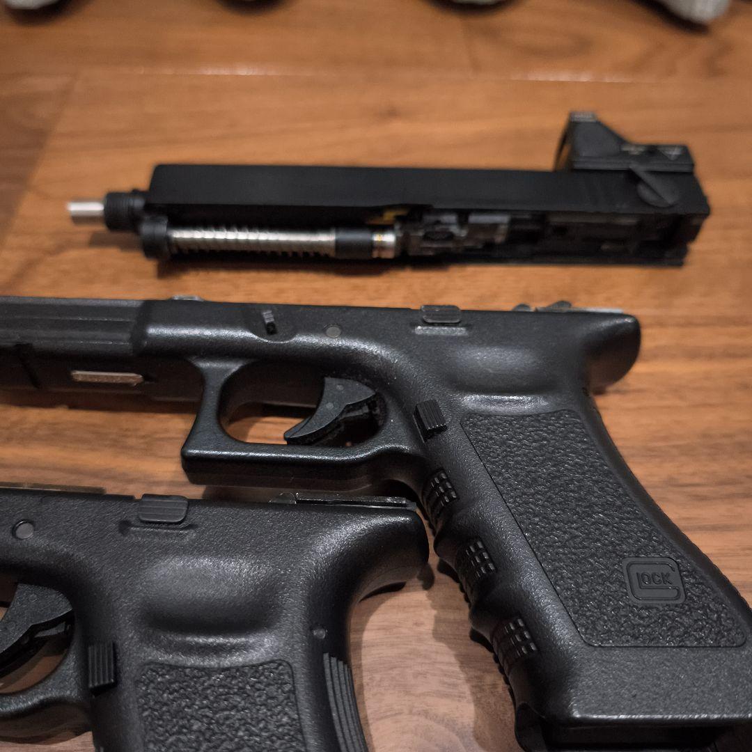 東京マルイ製Glock 18C 他 グロック関連パーツとおまけ
