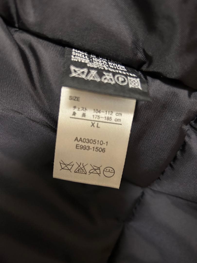 ALPHA INDUSTRIES ブラックX-LARGE N -3B