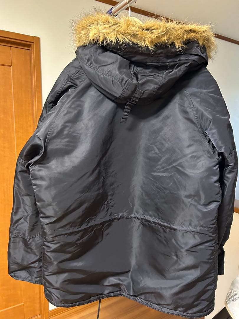 ALPHA INDUSTRIES ブラックX-LARGE N -3B