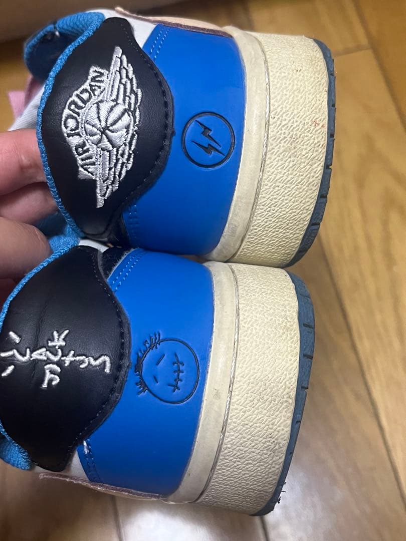 最終値下げTravisScottFragmentNike Air Jordan1