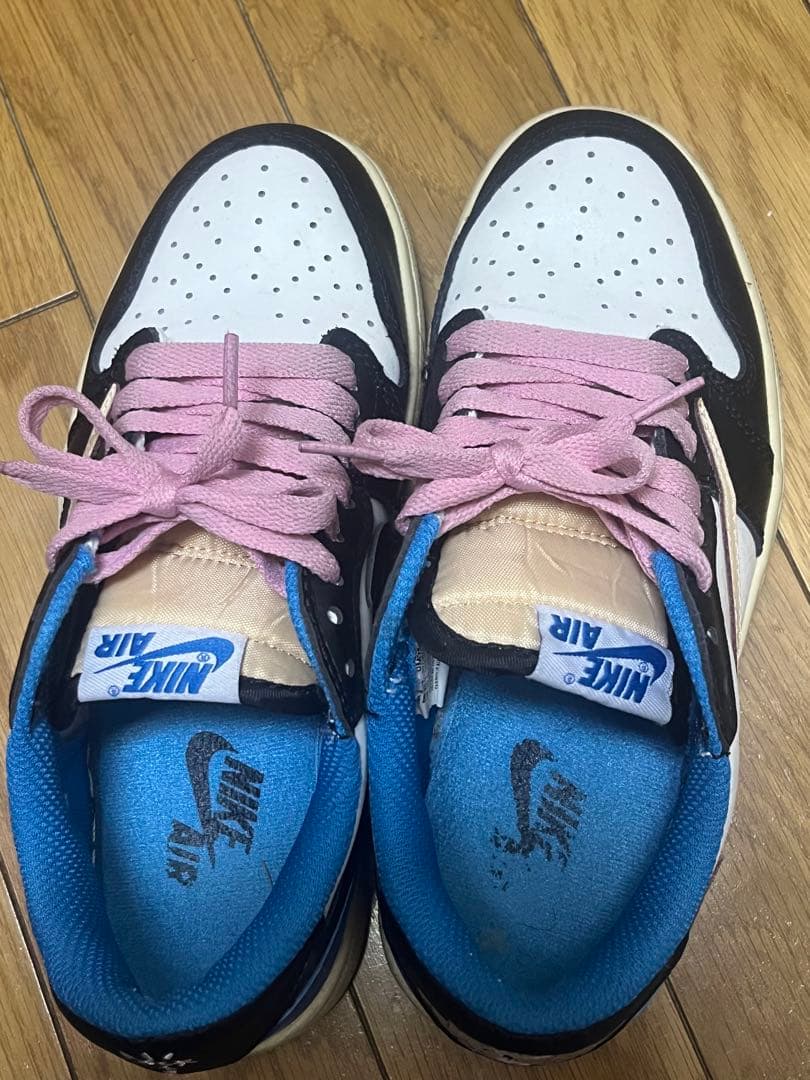 最終値下げTravisScottFragmentNike Air Jordan1