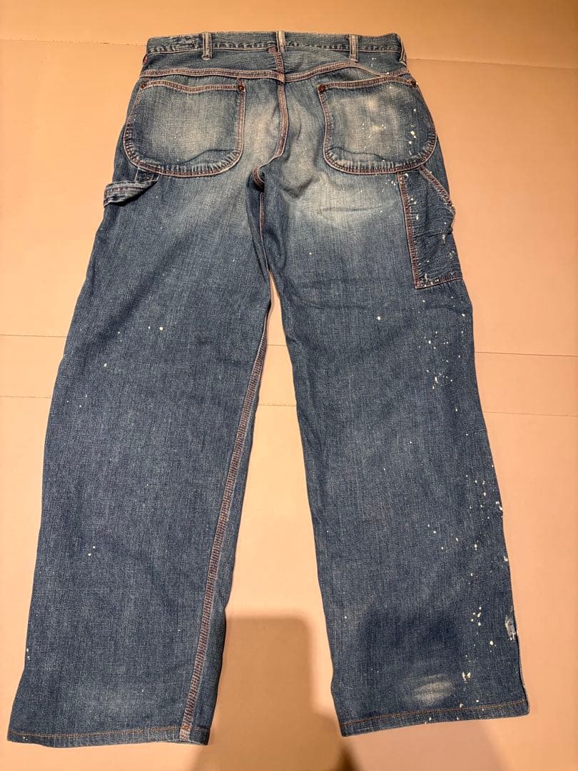 orSlow オアスロウ ペンキ加工　ペインターパンツ　サイズS