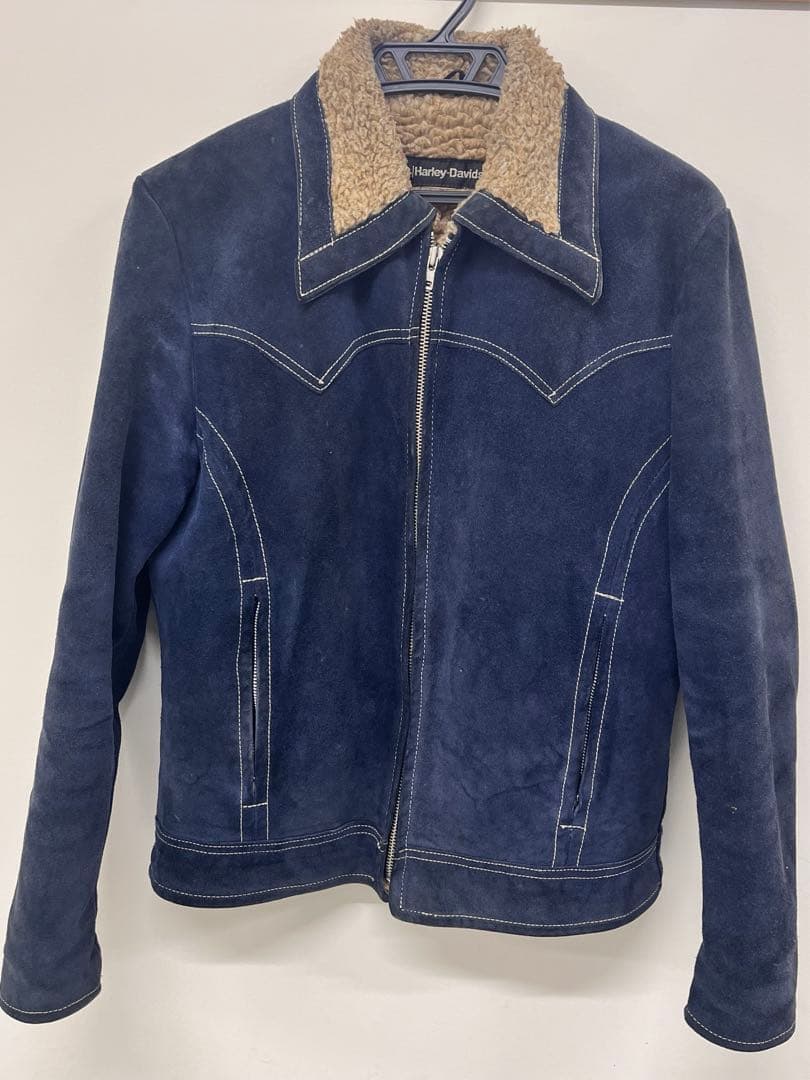 【ゴールデンサイズ】AMF ハーレーダビッドソン 70s ヴィンテージ　レザー