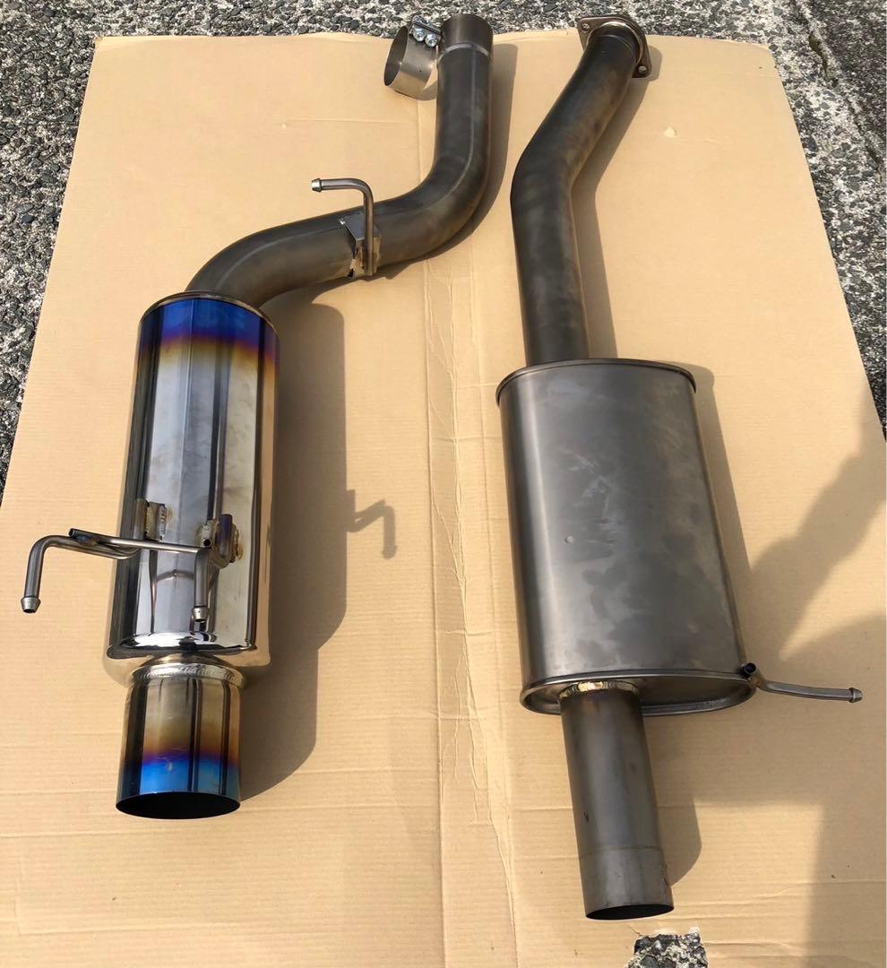 シャビー　スカイラインGT-R 東名Ti SPORTSフルチタンマフラー