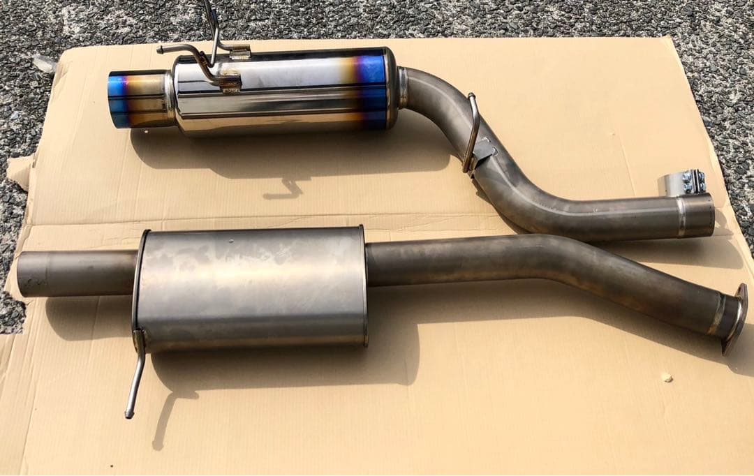 シャビー　スカイラインGT-R 東名Ti SPORTSフルチタンマフラー