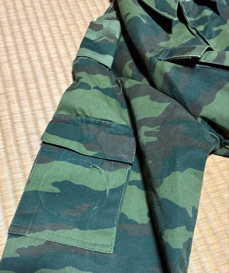 ロシア軍 フローラ迷彩+ウシャンカ