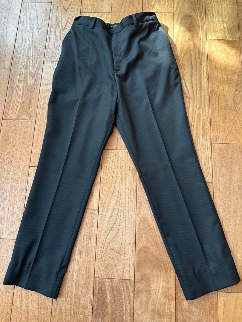 キッズスーツ フォーマル 6点セット ブラックストライプ 160 男の子