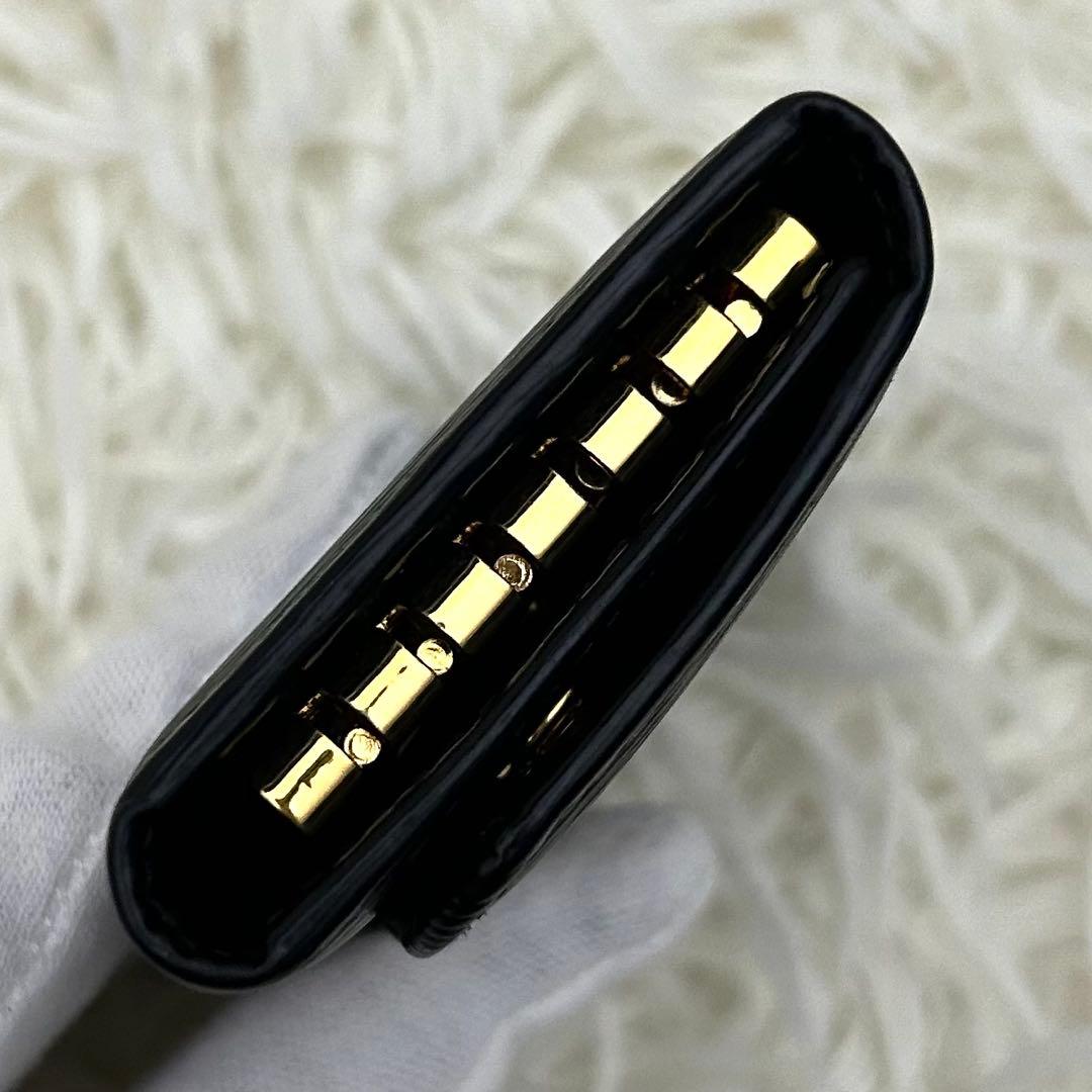 【極美品】PRADA プラダ 6連 レザーキーケース