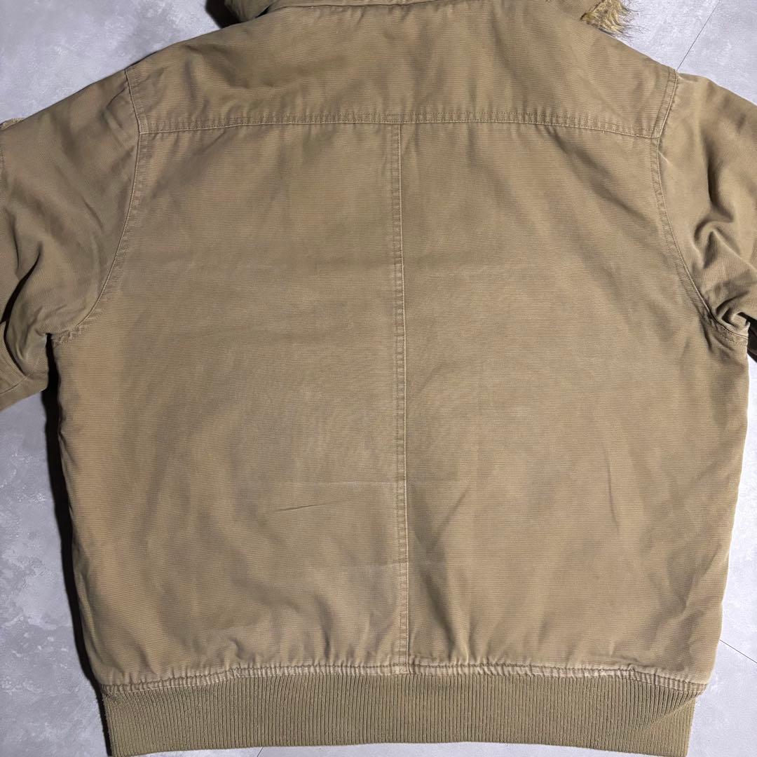 00s archive フライトジャケット　n2b 型　y2k ファー　キャメル