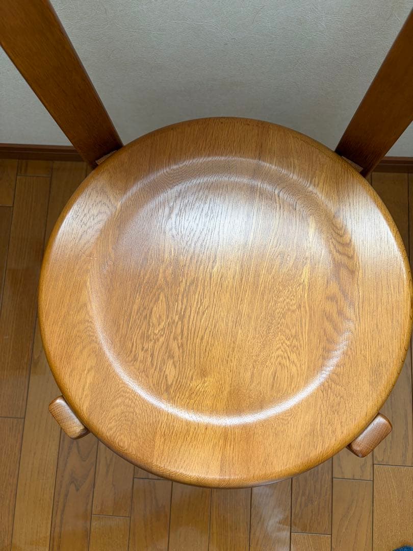 浜本工芸　ダイニングチェア 無垢材　スタッキング可