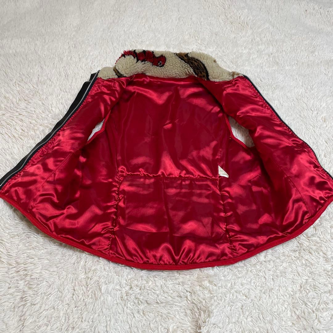 【OLLEBOREBLA/アルベロベロ】激レア！総柄ボアベスト ビンテージ