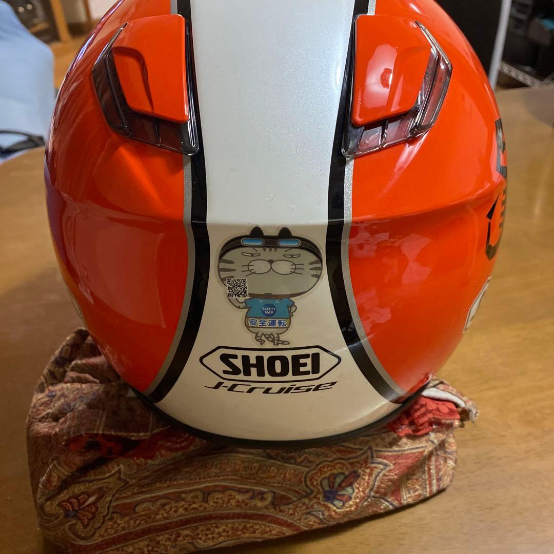 SHOEI J-Cruise ジェットヘルメット オレンジ