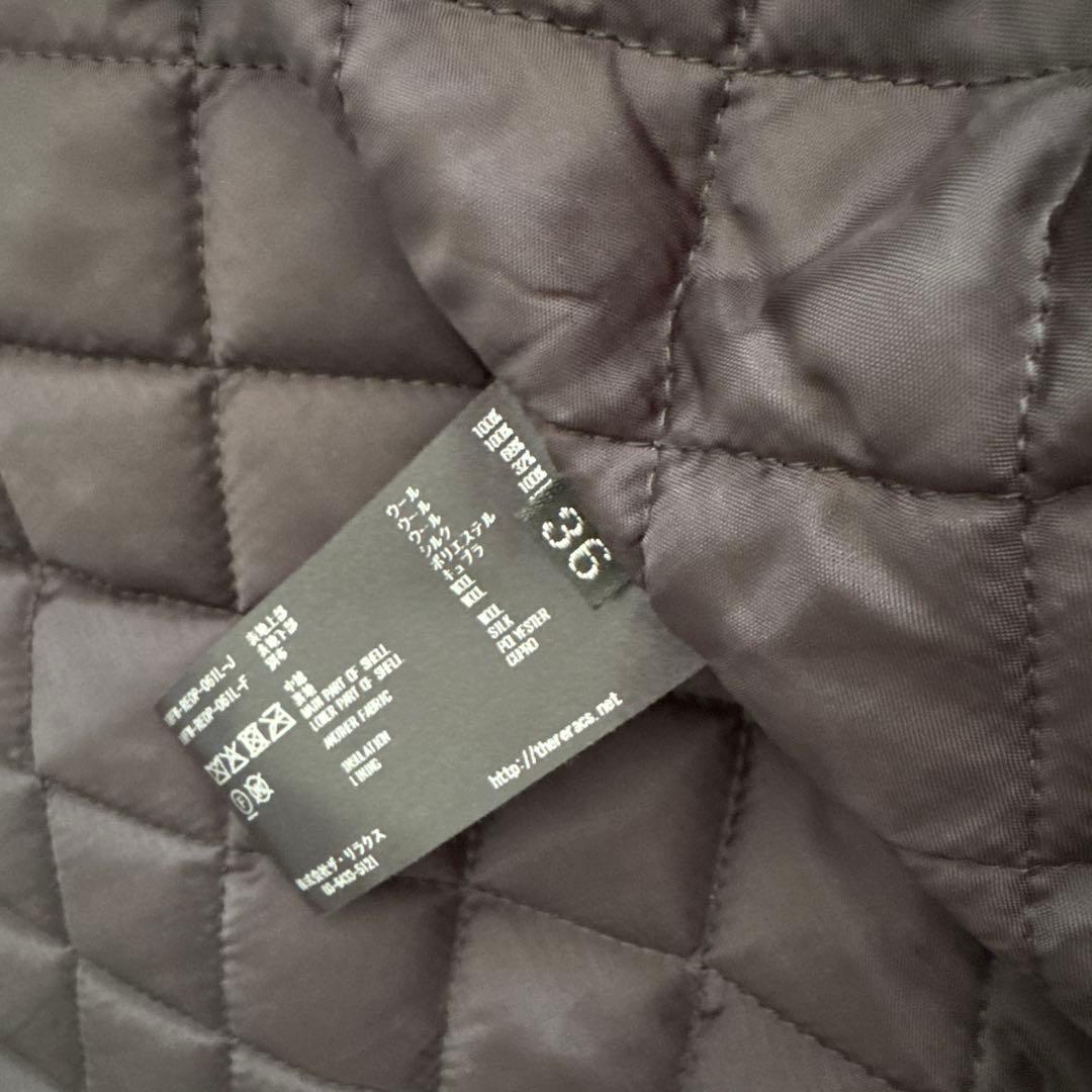 あ様　RERACS リラクスブラック ジレ ノースリーブ