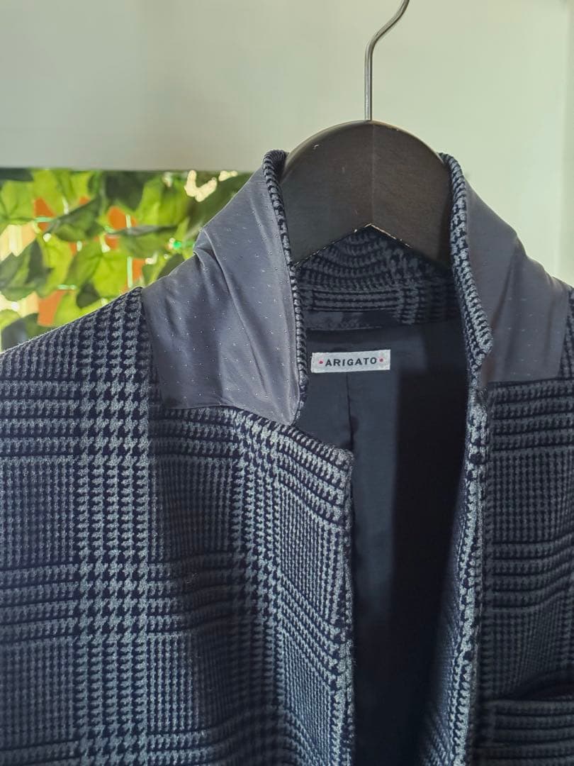 BLUE BLUE 聖林公司 / セットアップカジュアルスーツ チェック柄 美品