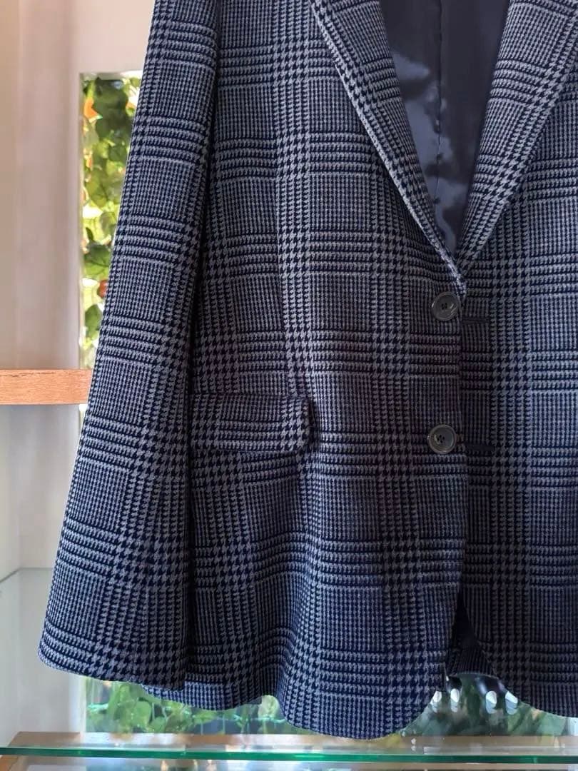 BLUE BLUE 聖林公司 / セットアップカジュアルスーツ チェック柄 美品