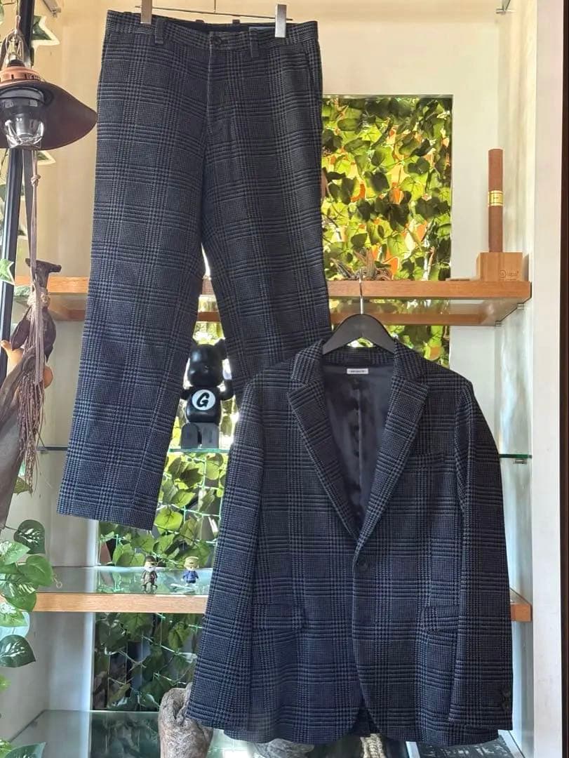 BLUE BLUE 聖林公司 / セットアップカジュアルスーツ チェック柄 美品