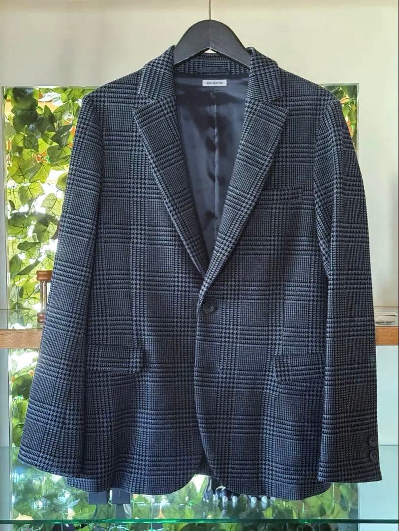 BLUE BLUE 聖林公司 / セットアップカジュアルスーツ チェック柄 美品