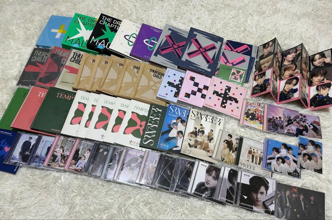 txt アルバム まとめ売り トレカ CD