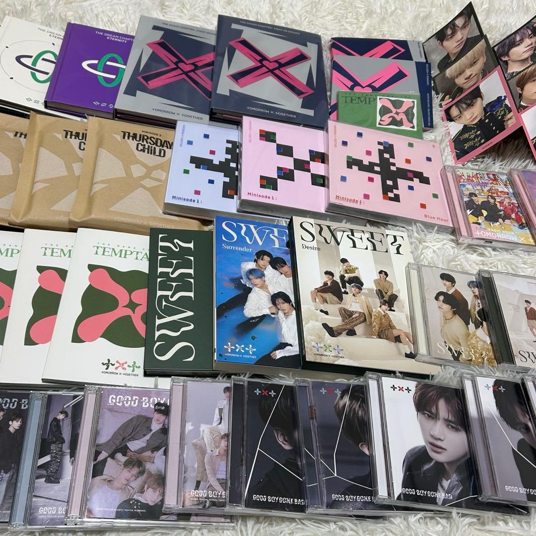 txt アルバム まとめ売り トレカ CD