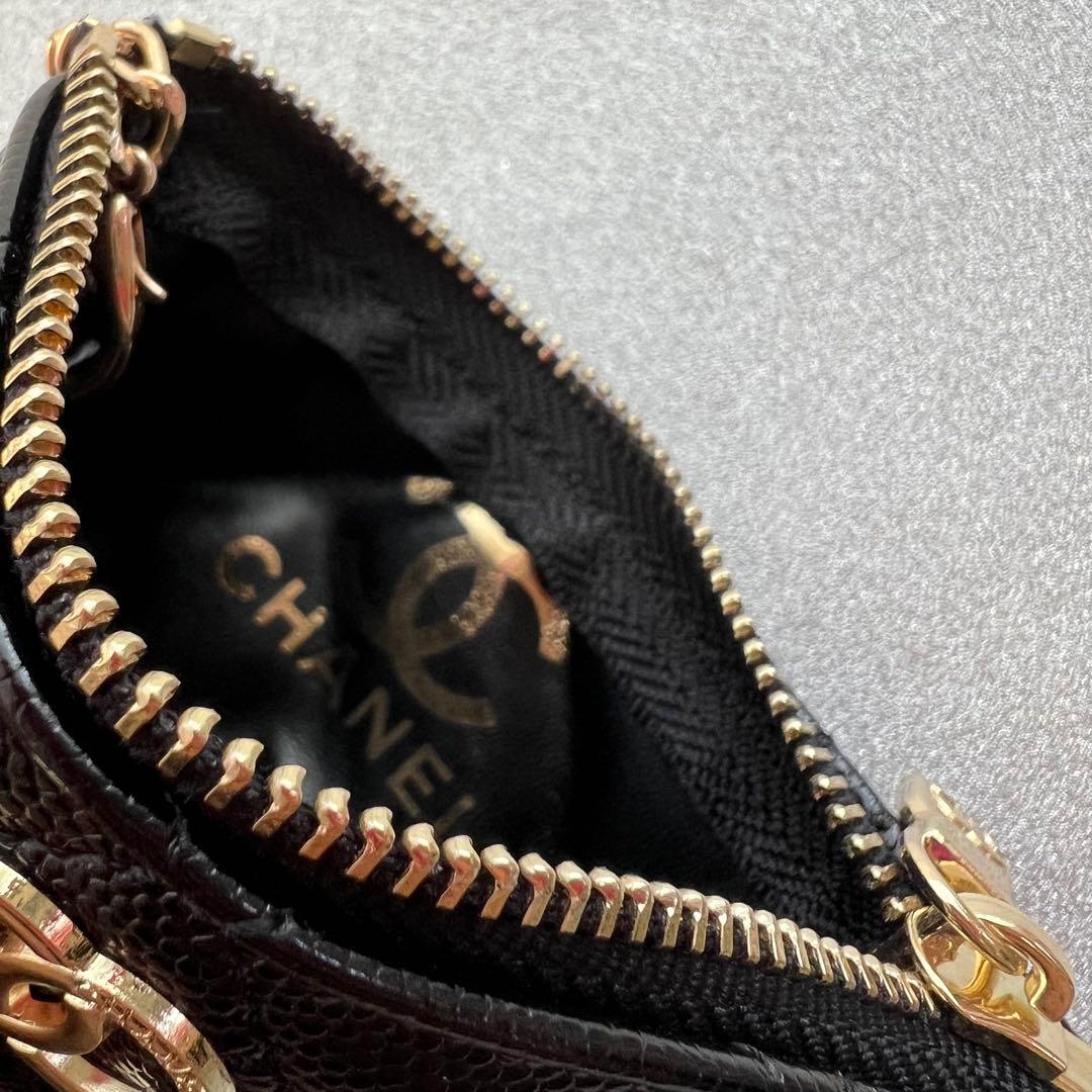 新品未使用♡CHANEL ブラックケース キーケース　ノベルティ