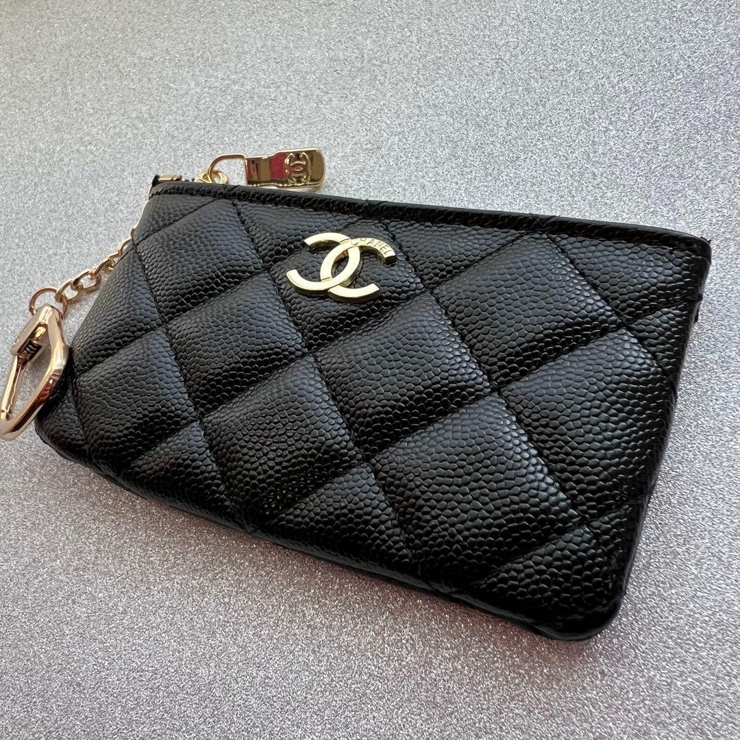 新品未使用♡CHANEL ブラックケース キーケース　ノベルティ
