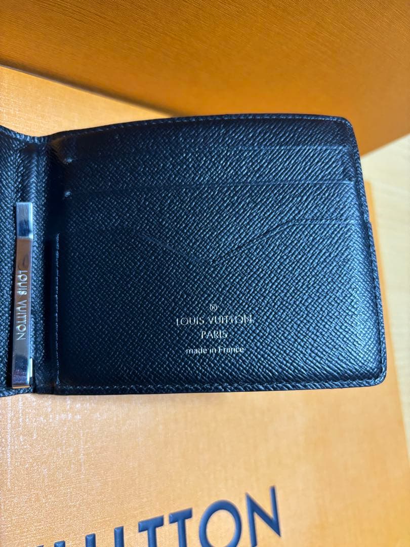 ルイヴィトン 札入れ マネークリップ ダミエ グラフィット パンス 黒