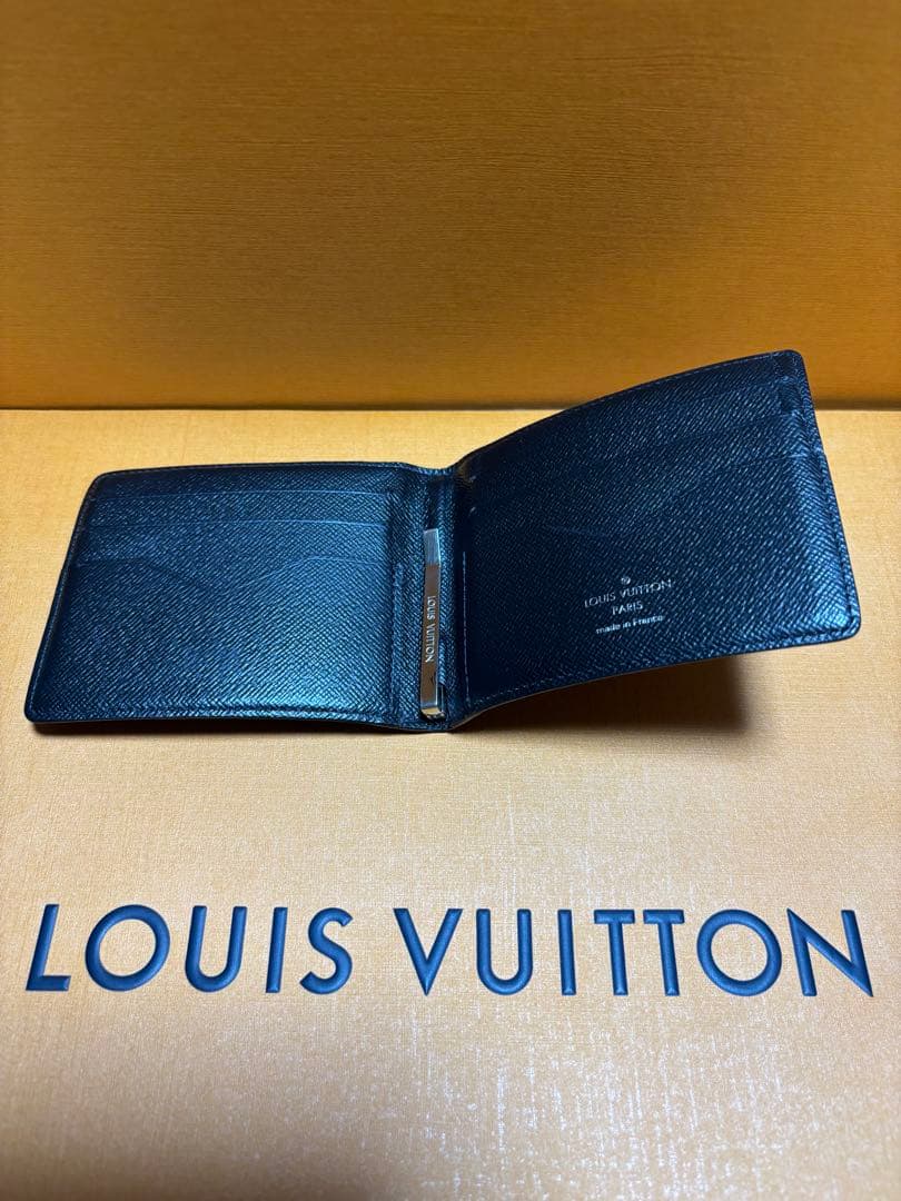 ルイヴィトン 札入れ マネークリップ ダミエ グラフィット パンス 黒