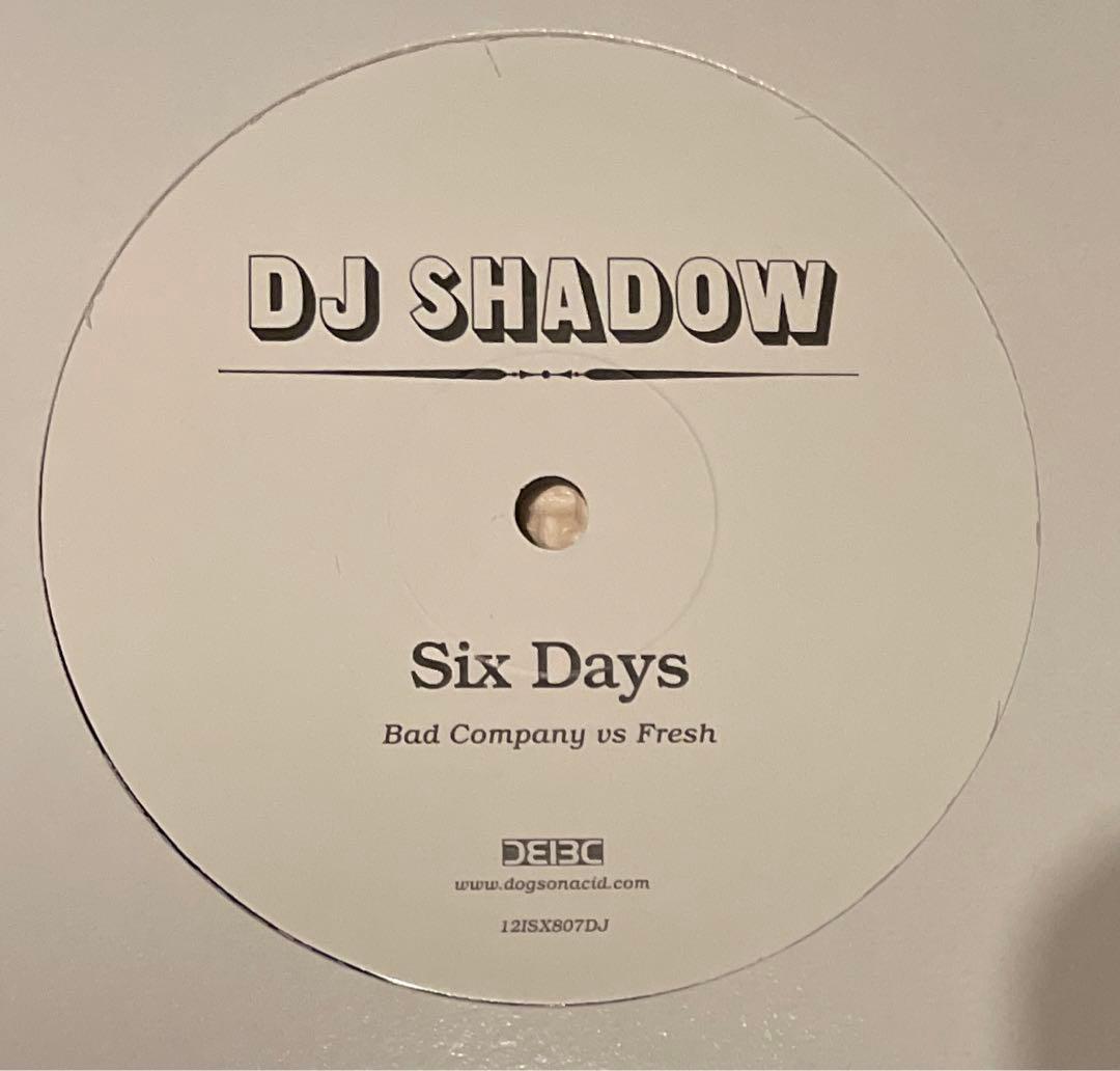 DJ shadow レコード　6枚セット