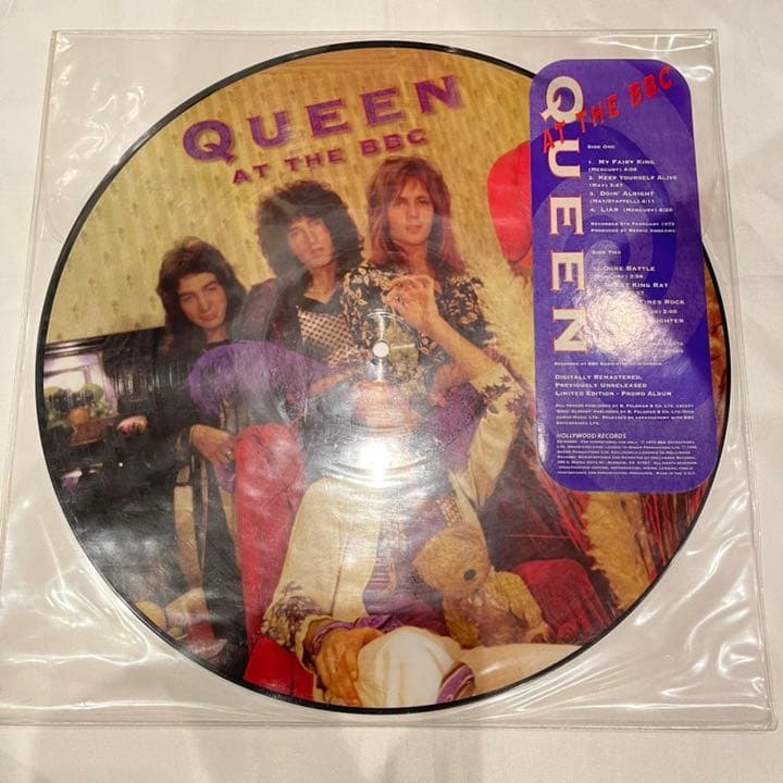 クイーン　BBC 未使用　ピクチャーディスク　Queen
