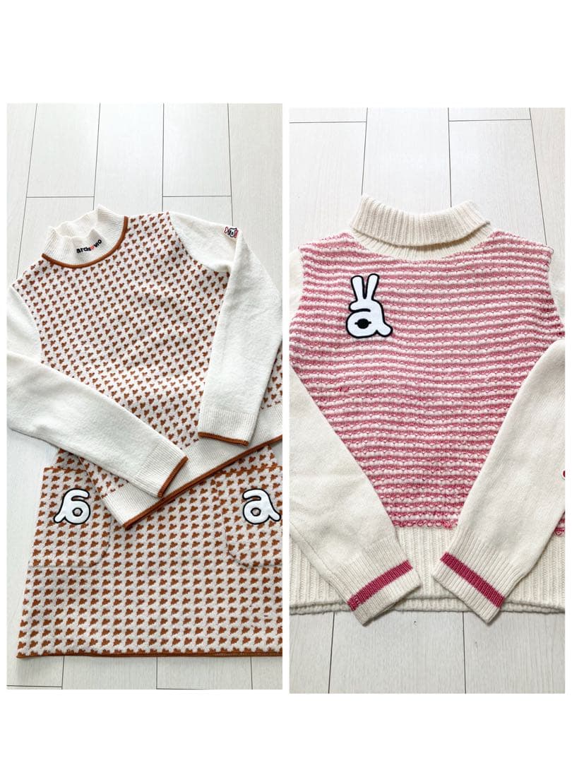 (美品)アルチビオ プルオーバー・スカート・タートルネックの3点 サイズ36