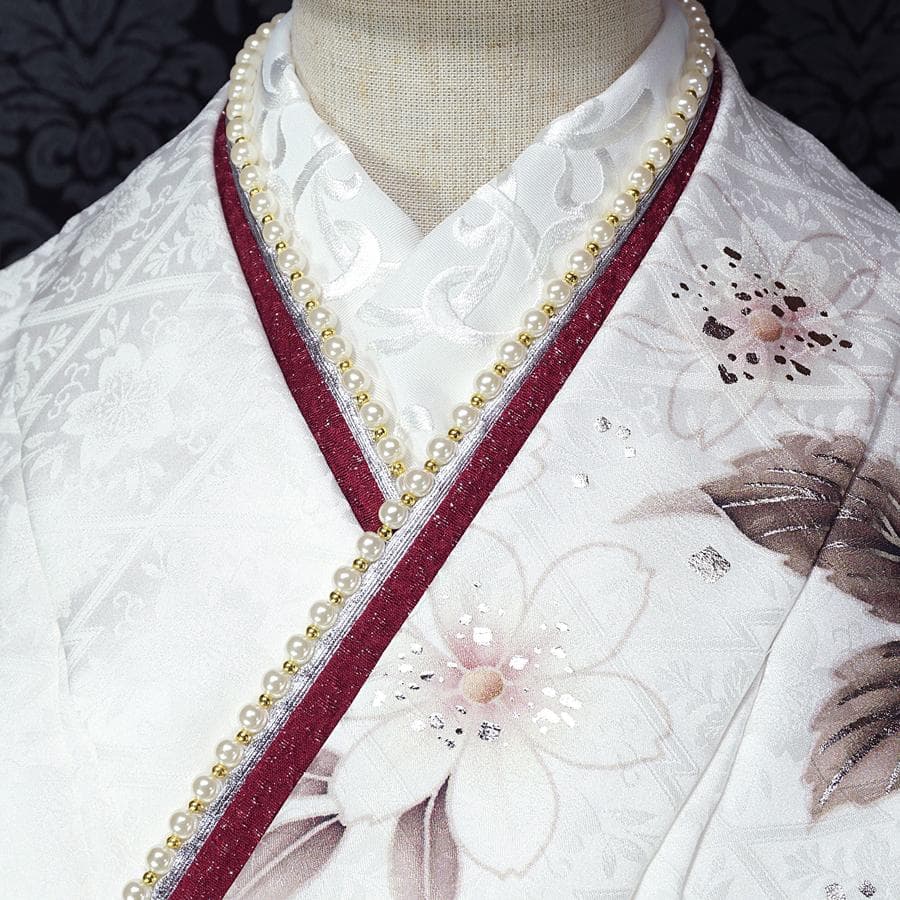 専用　ご予約　振袖セット　オーダー仕立て　白地　刺繍　金彩加工　成人式