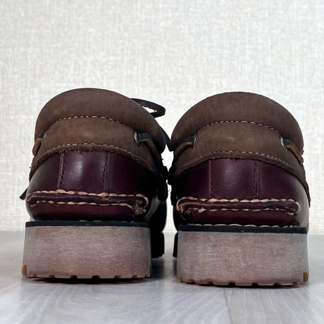 【極美品】TIMBERLAND　3EYE デッキシューズ　革靴　ブーツ　25.5