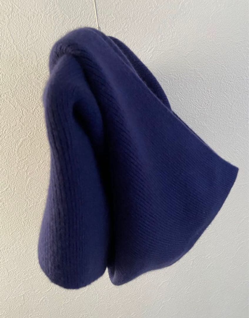 Y yo cashmere (イーヨ) フード付きマフラーカシミヤ