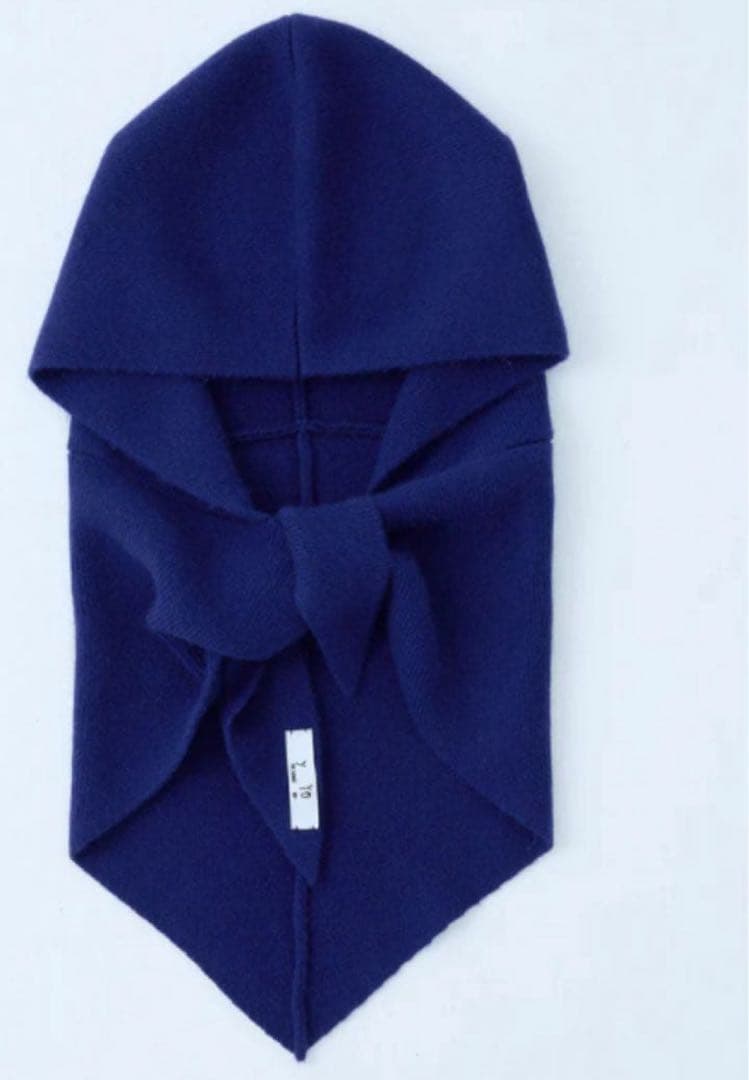 Y yo cashmere (イーヨ) フード付きマフラーカシミヤ