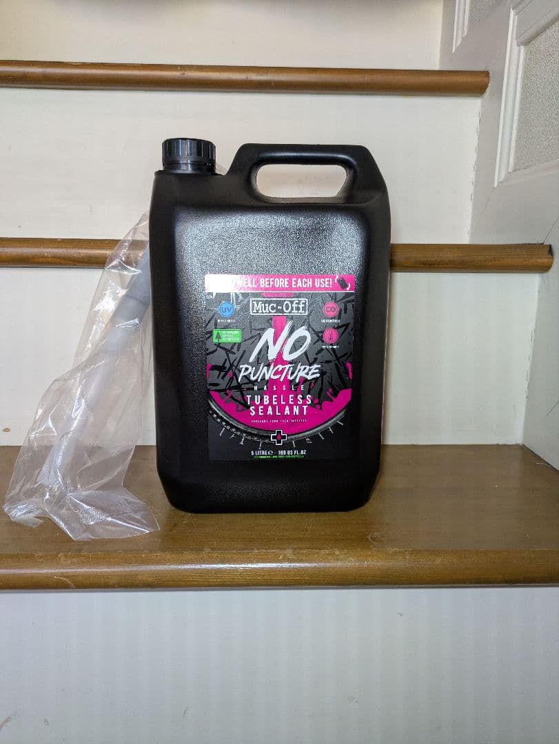 メンテナンス Muc-Off No Puncture Tubeless Sealant 5L