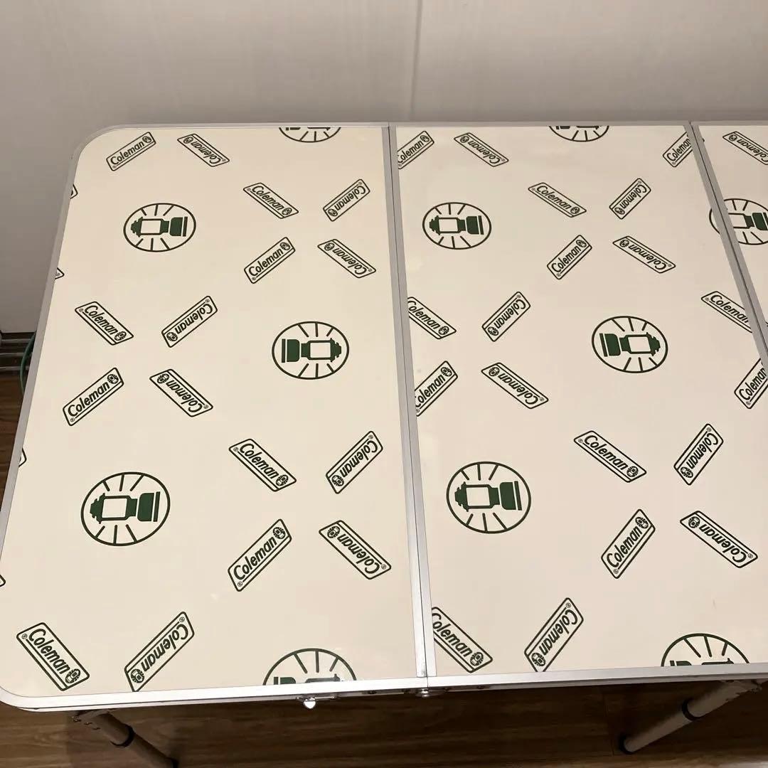 コールマン　Coleman 四つ折りテーブル8 170-5540 高さ調節②