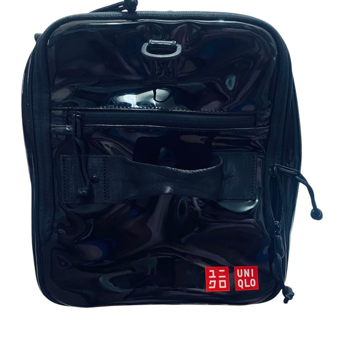 UNIQLO ユニクロ 錦織圭モデル ボストン テニス バッグ エナメル 黒