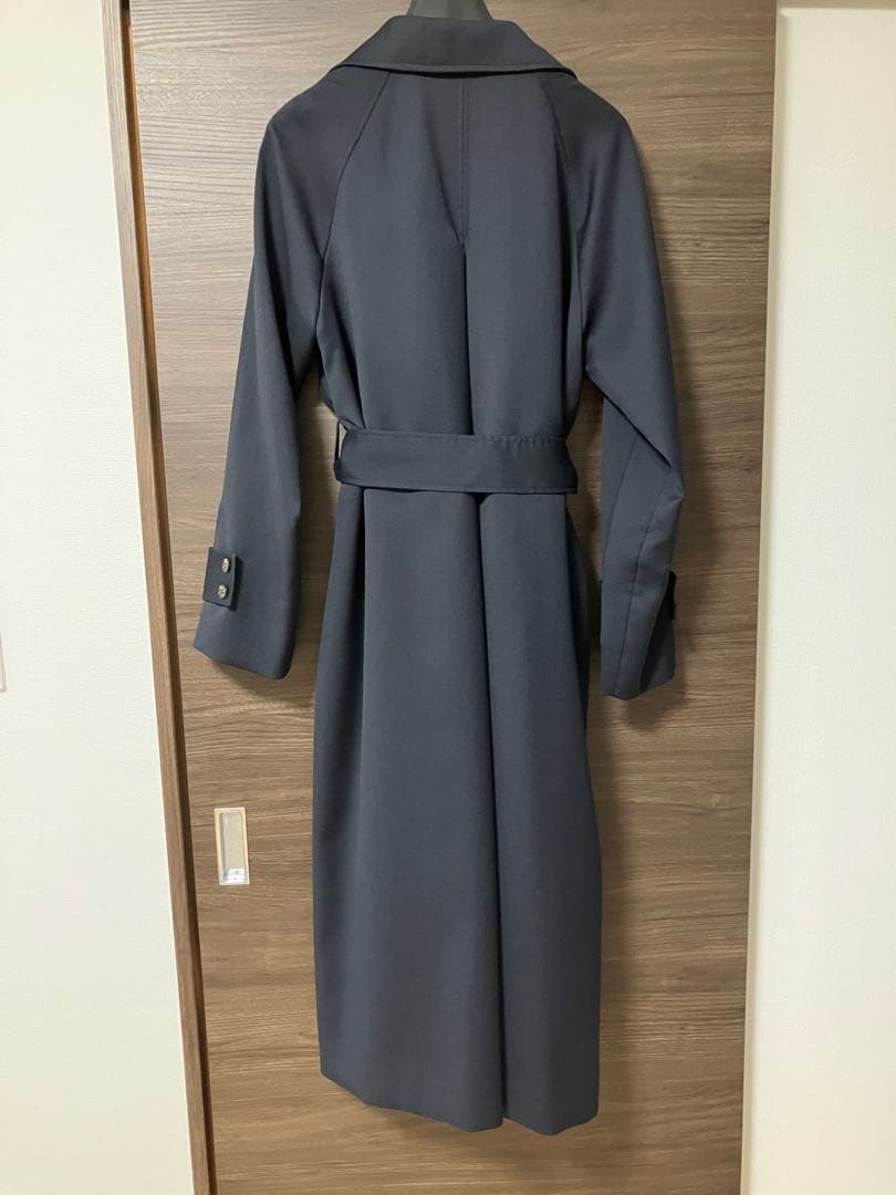 FRAY I.D フレイアイディー♪ウールカルゼトレンチコート NVY