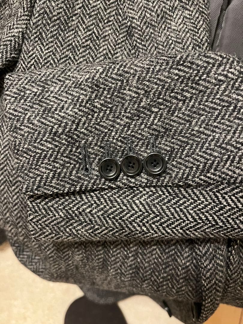 BEAMSFヘリンボーン ジャケット　サイズ44 MOON社生地