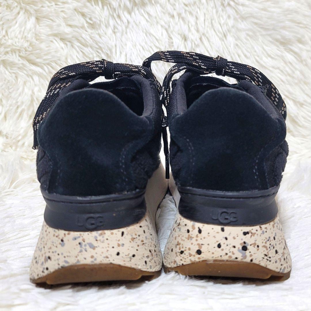 極美品❤️アグ マリン レース ロゴ スニーカー 厚底 22.5