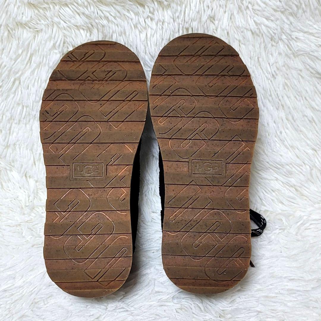 極美品❤️アグ マリン レース ロゴ スニーカー 厚底 22.5