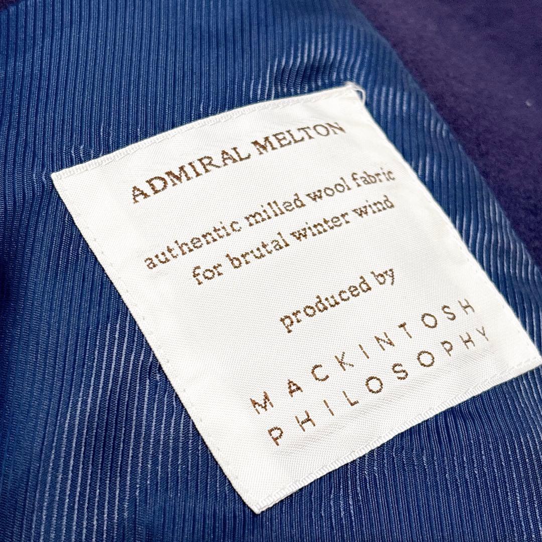 新品同様✨　マッキントッシュ　ピーコート　ネイビー　ウール　40