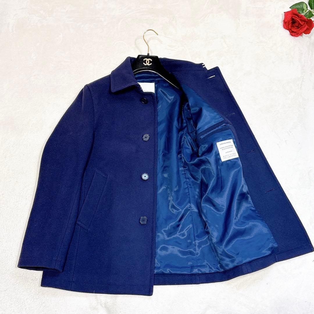新品同様✨　マッキントッシュ　ピーコート　ネイビー　ウール　40